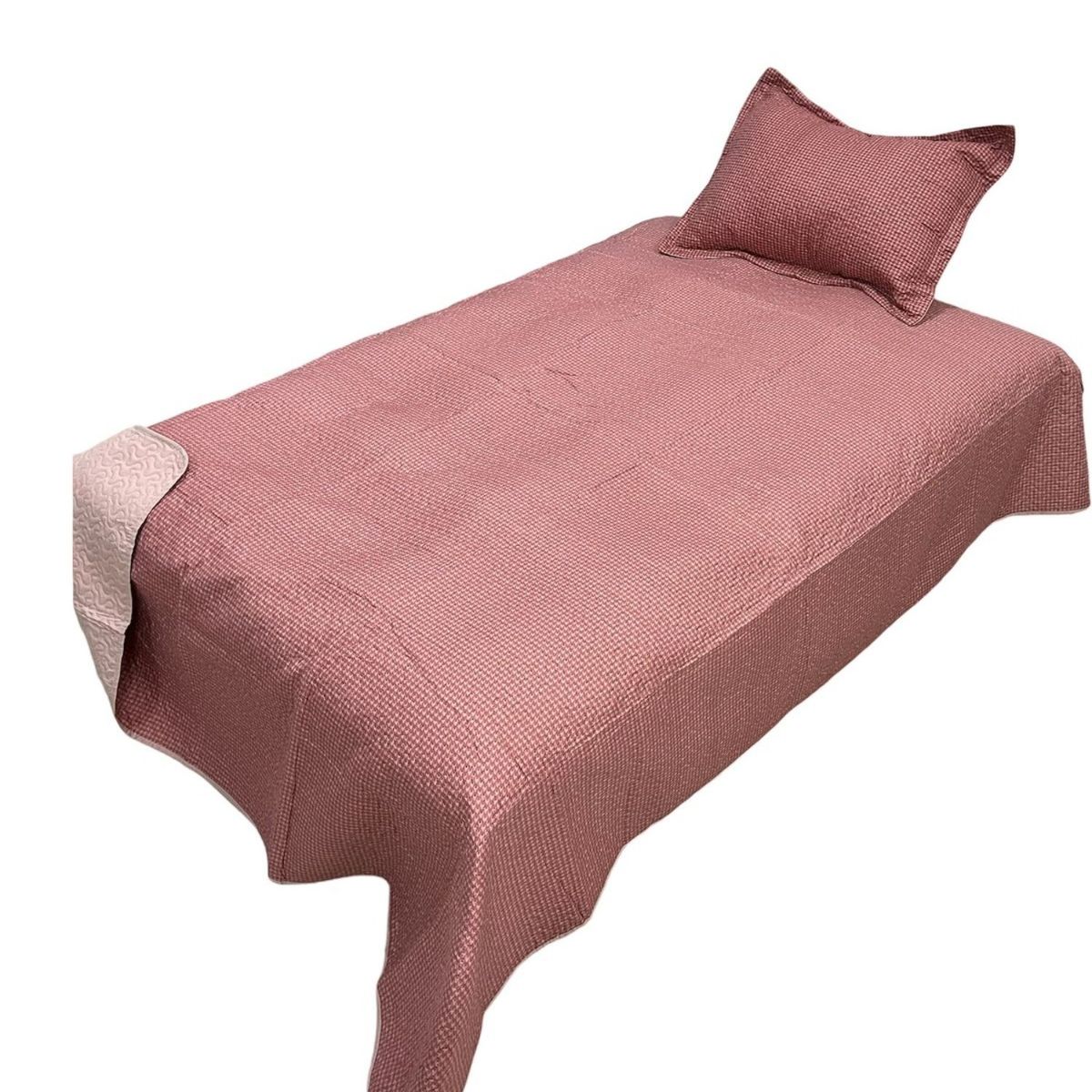 GENERICO - Cubrecama Quilt Fresco para Primavera y Verano Plaza 12 D21