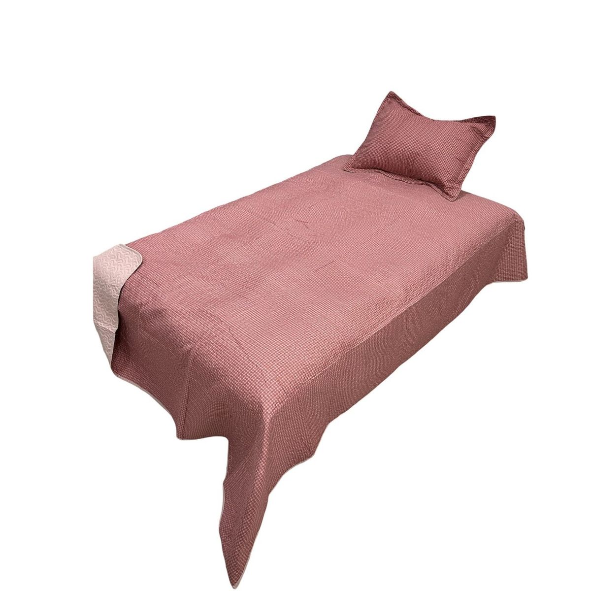 GENERICO - Cubrecama Quilt Fresco para Primavera y Verano Plaza 12 D21