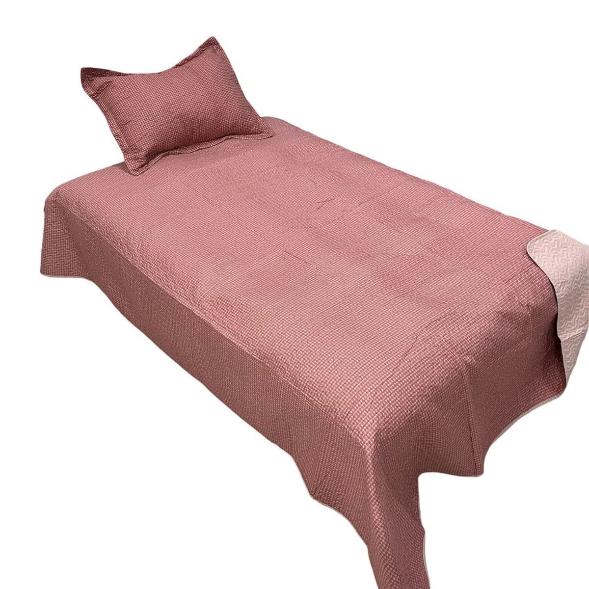 GENERICO - Cubrecama Quilt Fresco para Primavera y Verano Plaza 12 D21