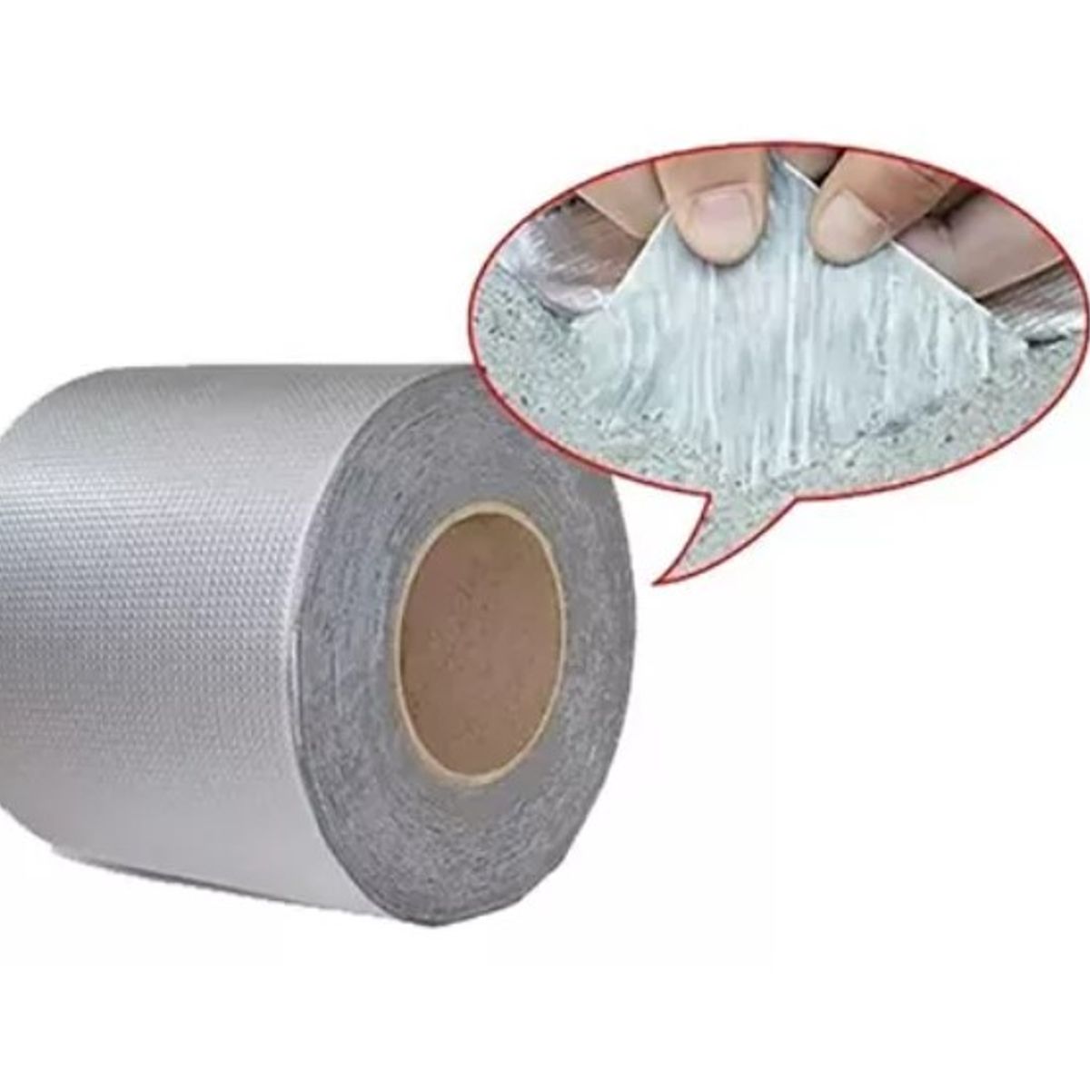 OFERTABKN - Cinta Sellador Butilo Techo Gotera Impermeable 20cmx5mtrs