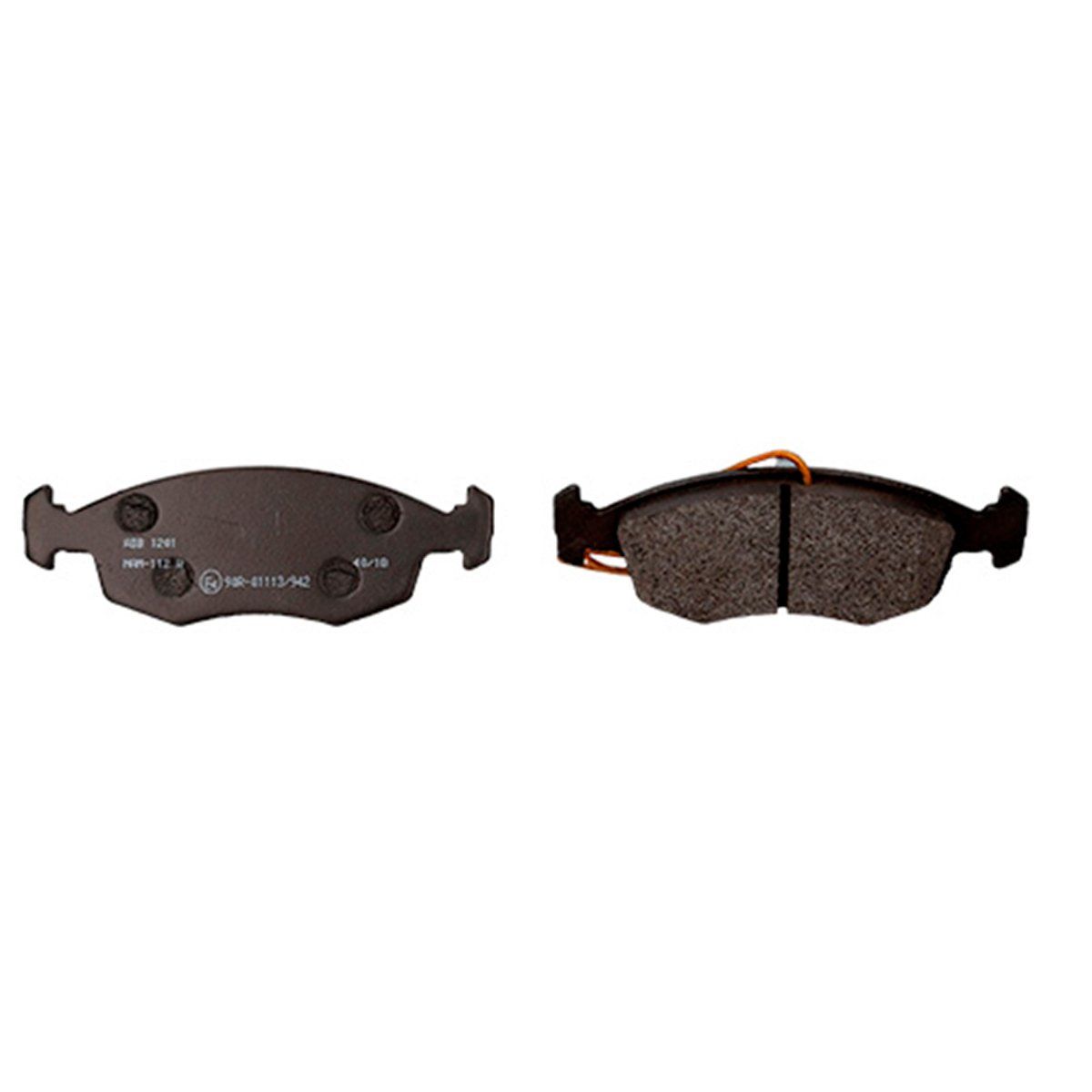 ALLIED NIPPON - Pastillas de freno Delantera Fiat Palio 1.8 04/08