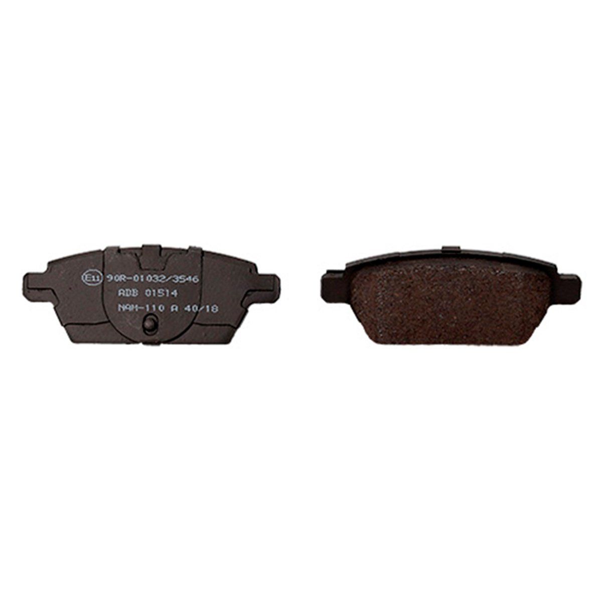 ALLIED NIPPON - Pastillas de freno Trasera Faw X80  15/21