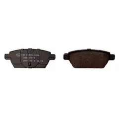 ALLIED NIPPON - Pastillas de freno Trasera Faw X80 15/21