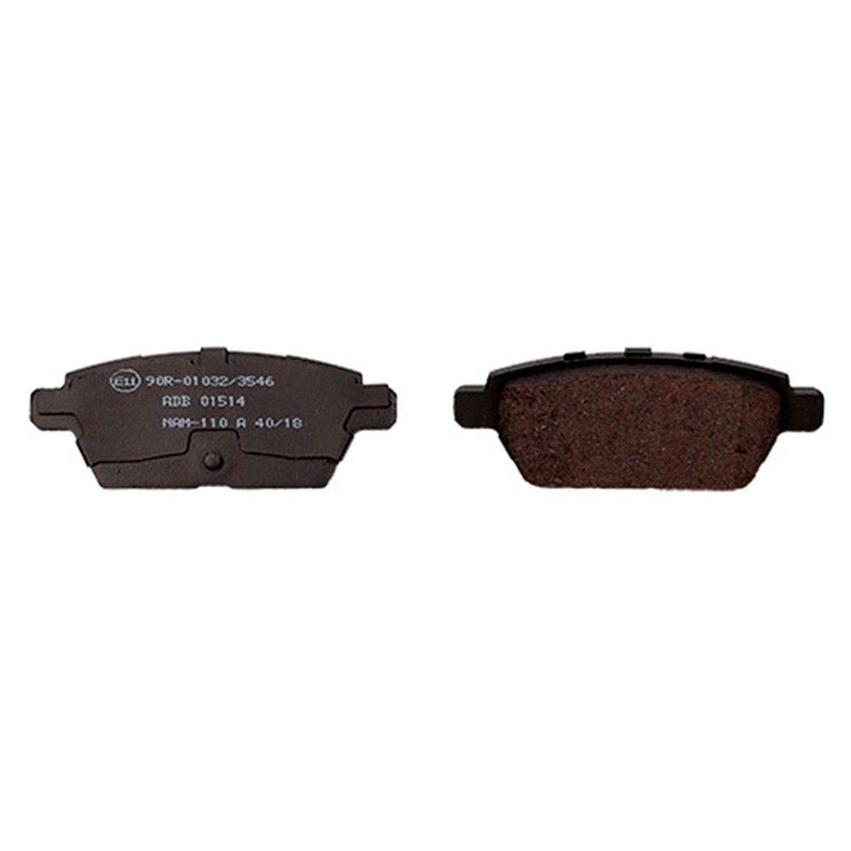 ALLIED NIPPON - Pastillas de freno Trasera Faw X80  15/21