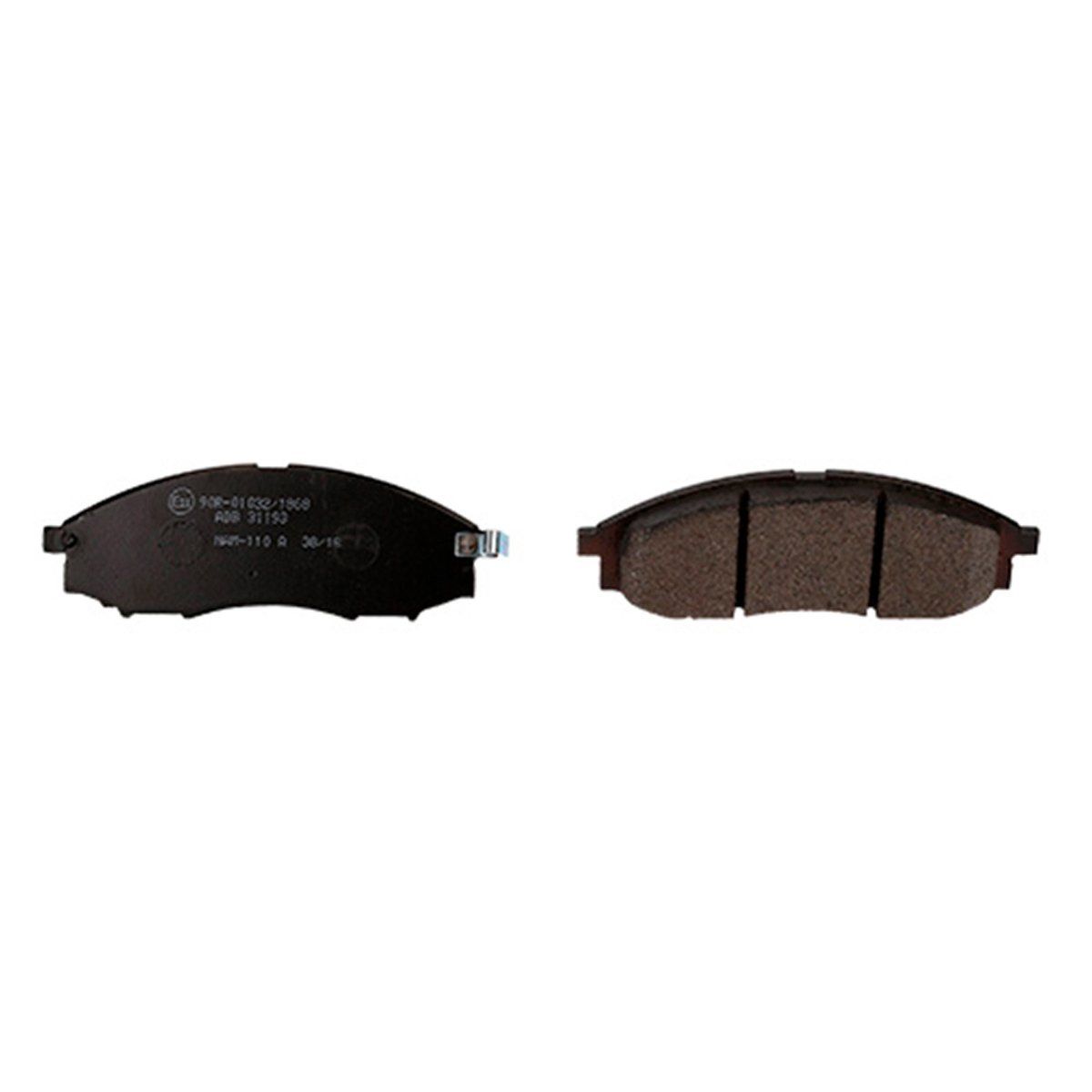 ALLIED NIPPON - Pastillas de freno Delantera Nissan Terrano D22 3.0 02/07