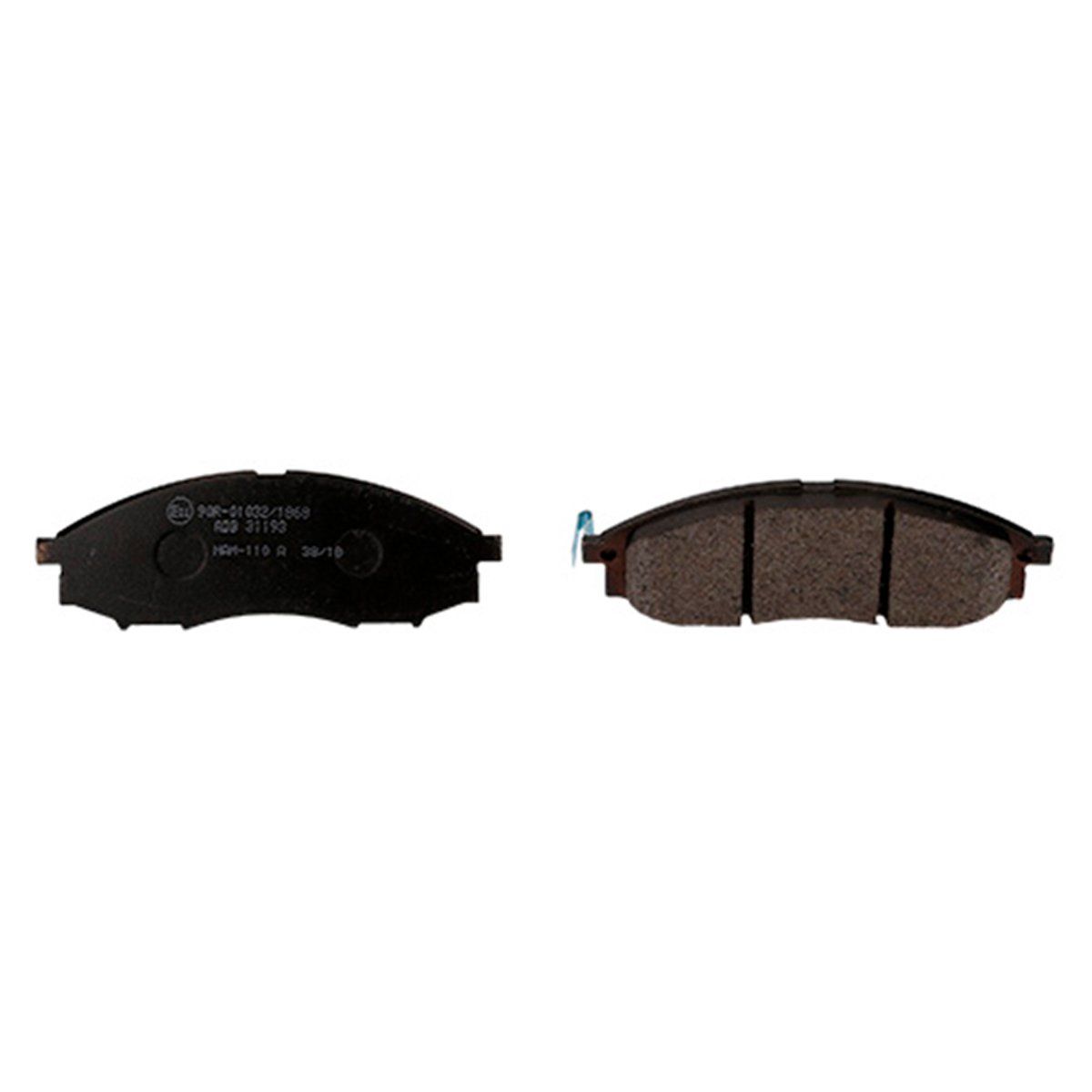 ALLIED NIPPON - Pastillas de freno Delantera Nissan Terrano D22 3.0 02/07