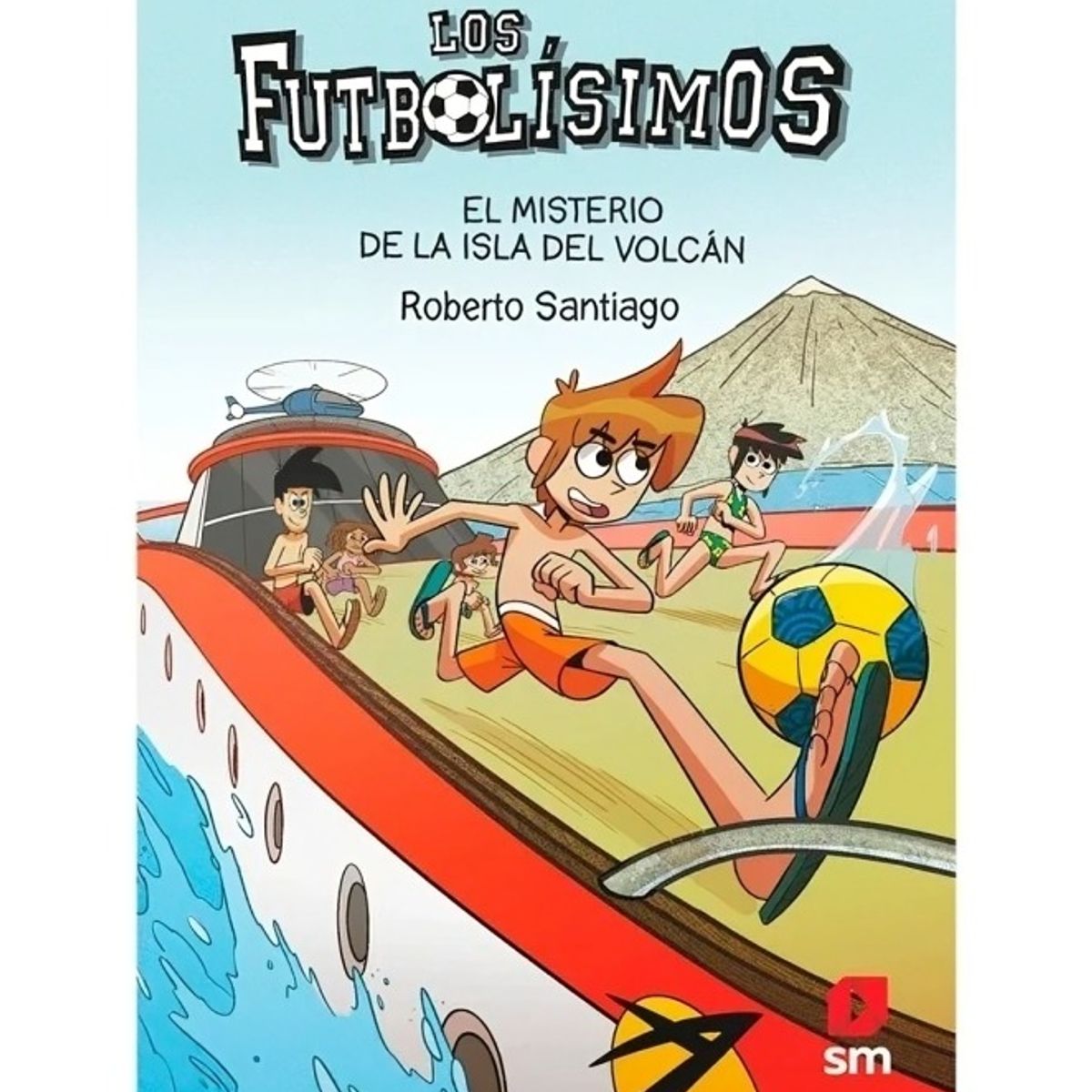 TOP10BOOKS - LIBRO Los Futbolisimos 18 El Misterio De La Isla Del Volcan