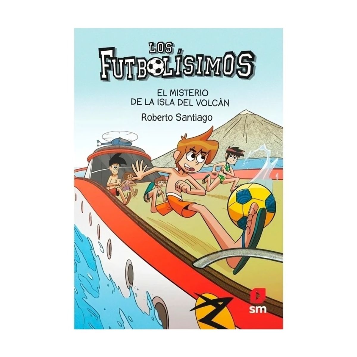 TOP10BOOKS - LIBRO Los Futbolisimos 18 El Misterio De La Isla Del Volcan