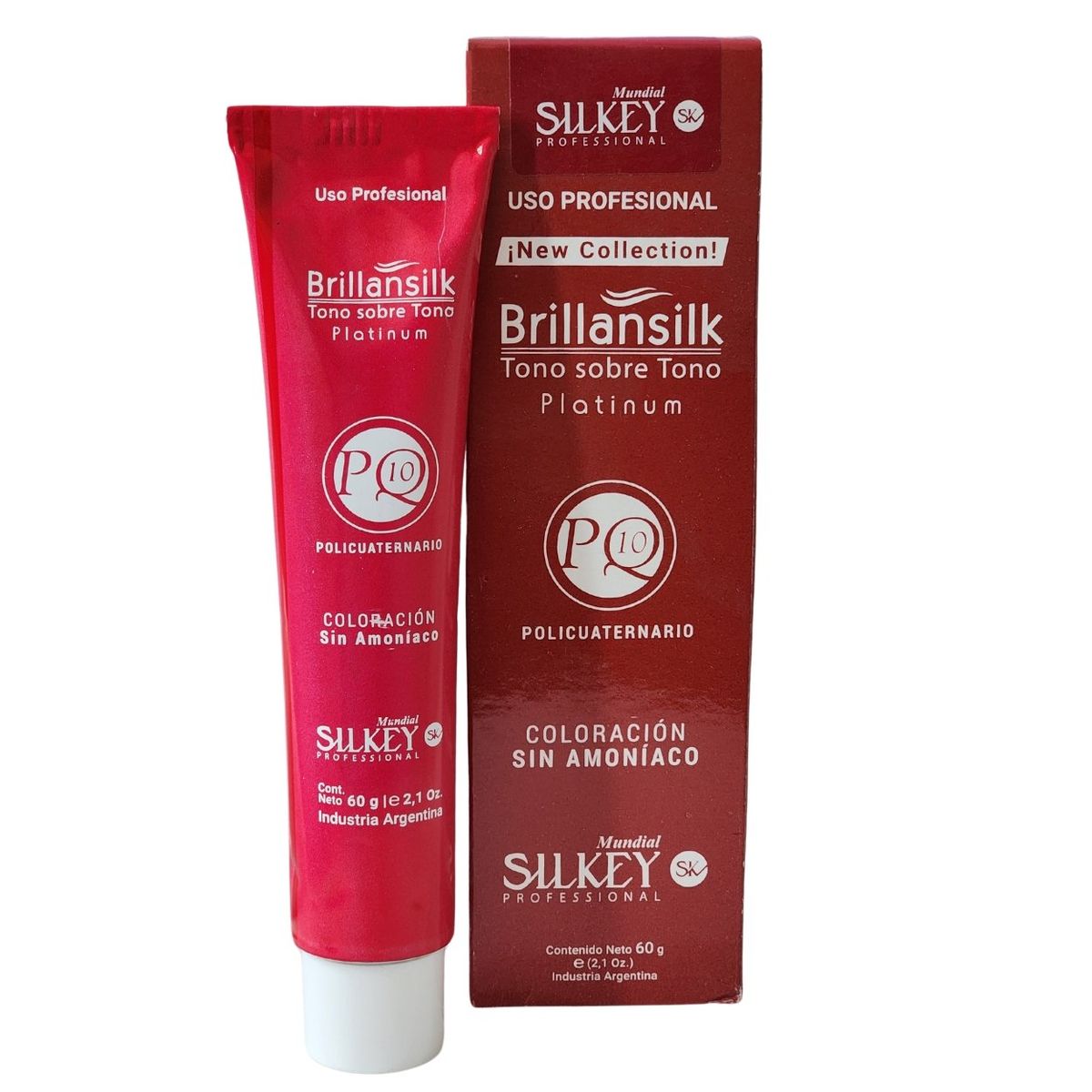 GENERICO - Silkey Tintura Sin Amoniaco Brillansilk Tono 7.03