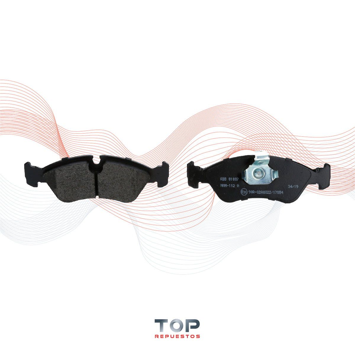 ALLIED NIPPON - Pastillas de freno Delantera Opel Omega 2.0 91/97