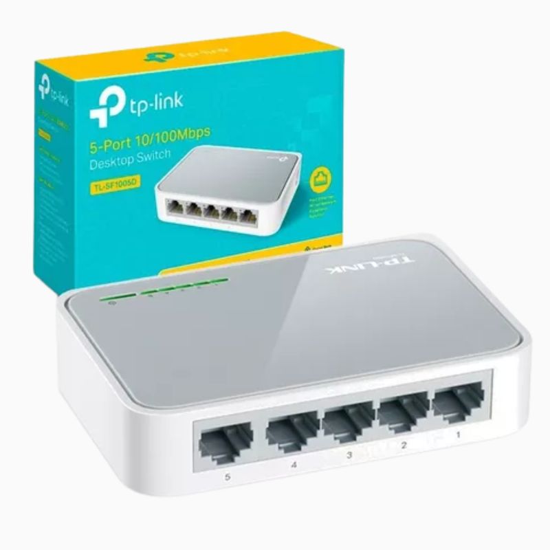 TP LINK - Switch con 5 puertos a 10/100 Mbps