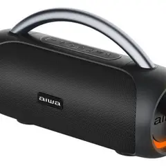 AIWA - Parlante Portátil Bluetooth Waterproof Rgb S10btb