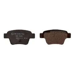 ALLIED NIPPON - Pastillas de freno Trasera Peugeot 307 02/10