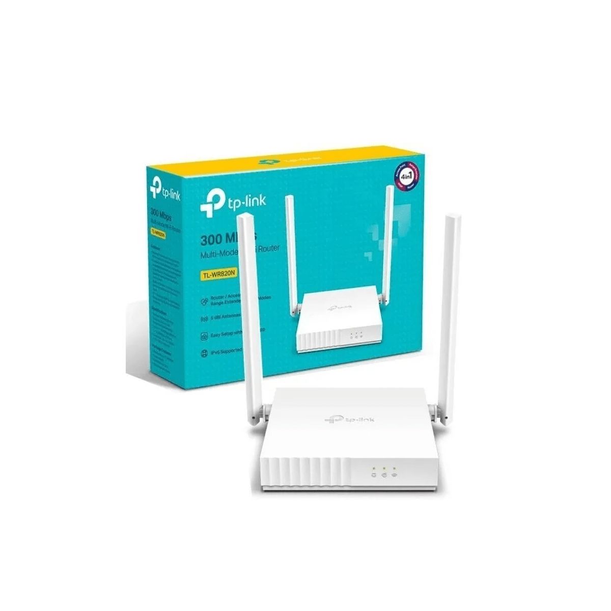 TP LINK - Router Wi-Fi Multimodo de 300 Mbps  tl-wr820n