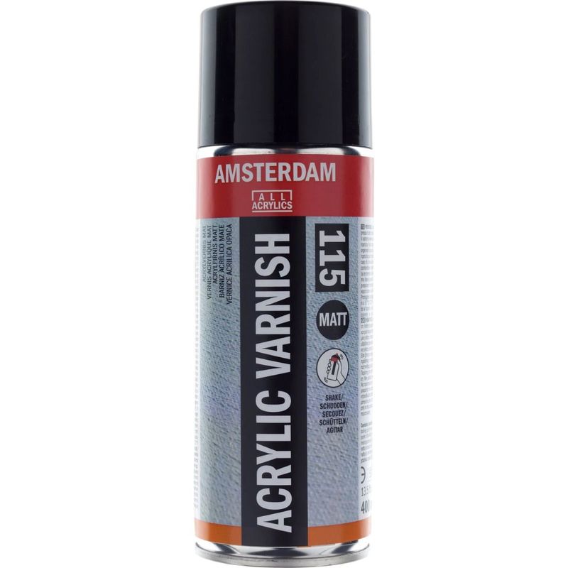 AMSTERDAM - Barniz Acrílico Amsterdam Spray 400ml Mate