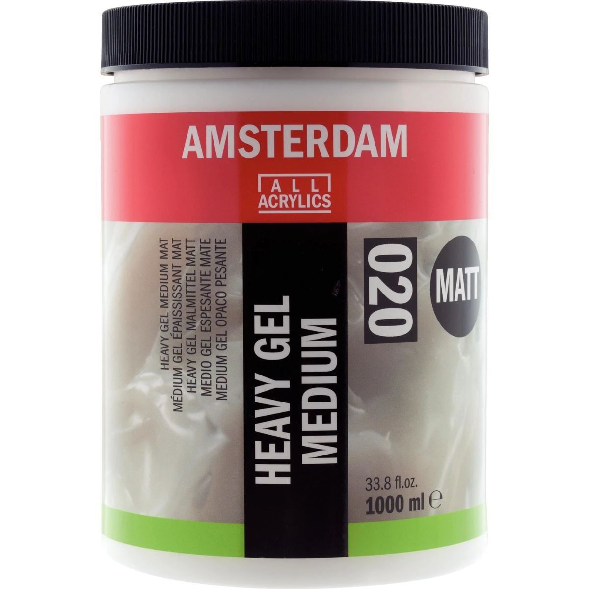 AMSTERDAM - Medium Acrílico Gel Espesante Amsterdam 1000ml Mate