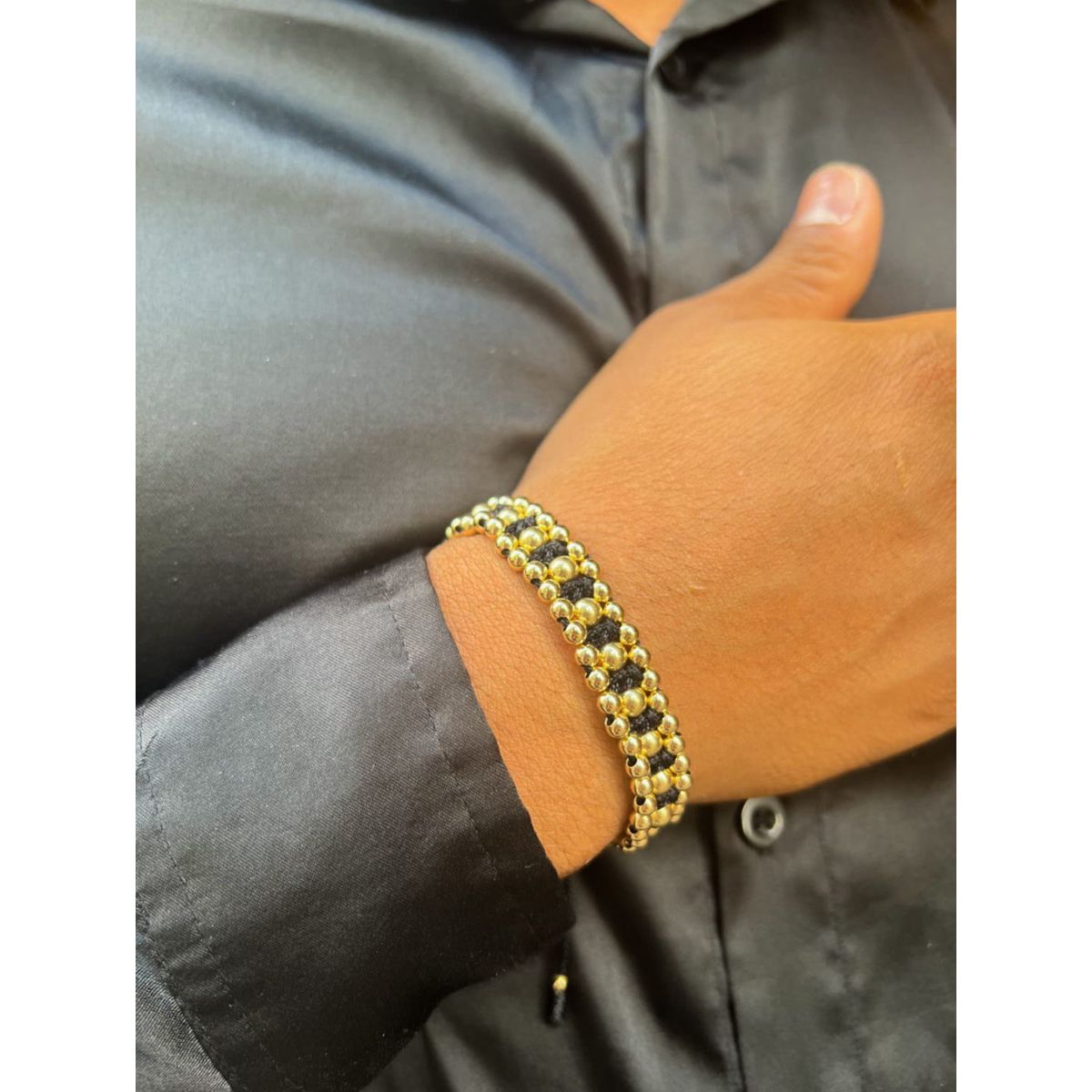 GENERICO - Pulsera en oro laminado 18k
