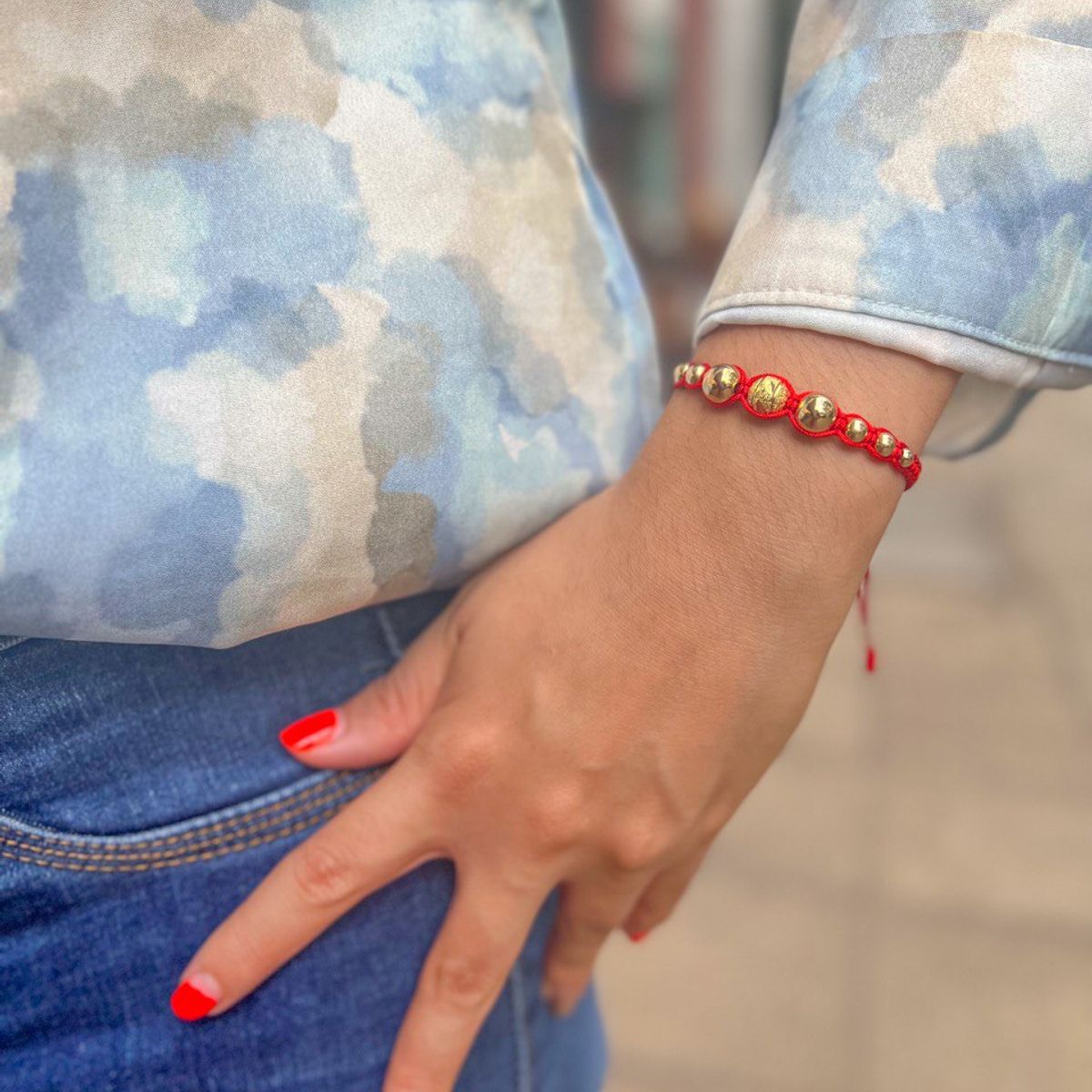 GENERICO - Pulsera en oro laminado 18k