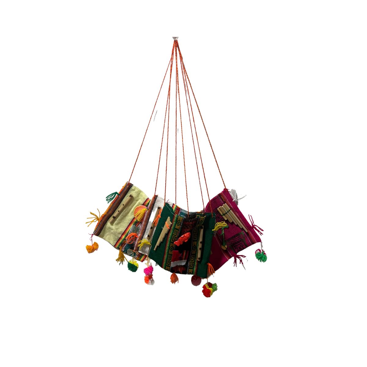 GENERICO - Bolso Morral Nortino Colores Mix