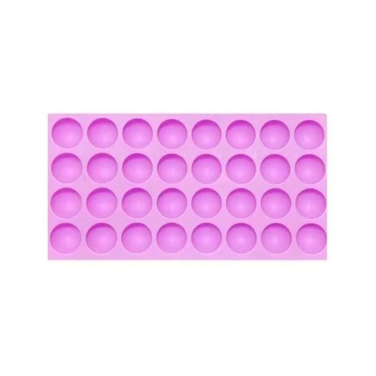 GENERICO - Molde De Silicona, Media Esfera 32 Esferas