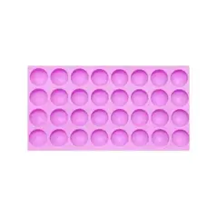GENERICO - Molde De Silicona, Media Esfera 32 Esferas