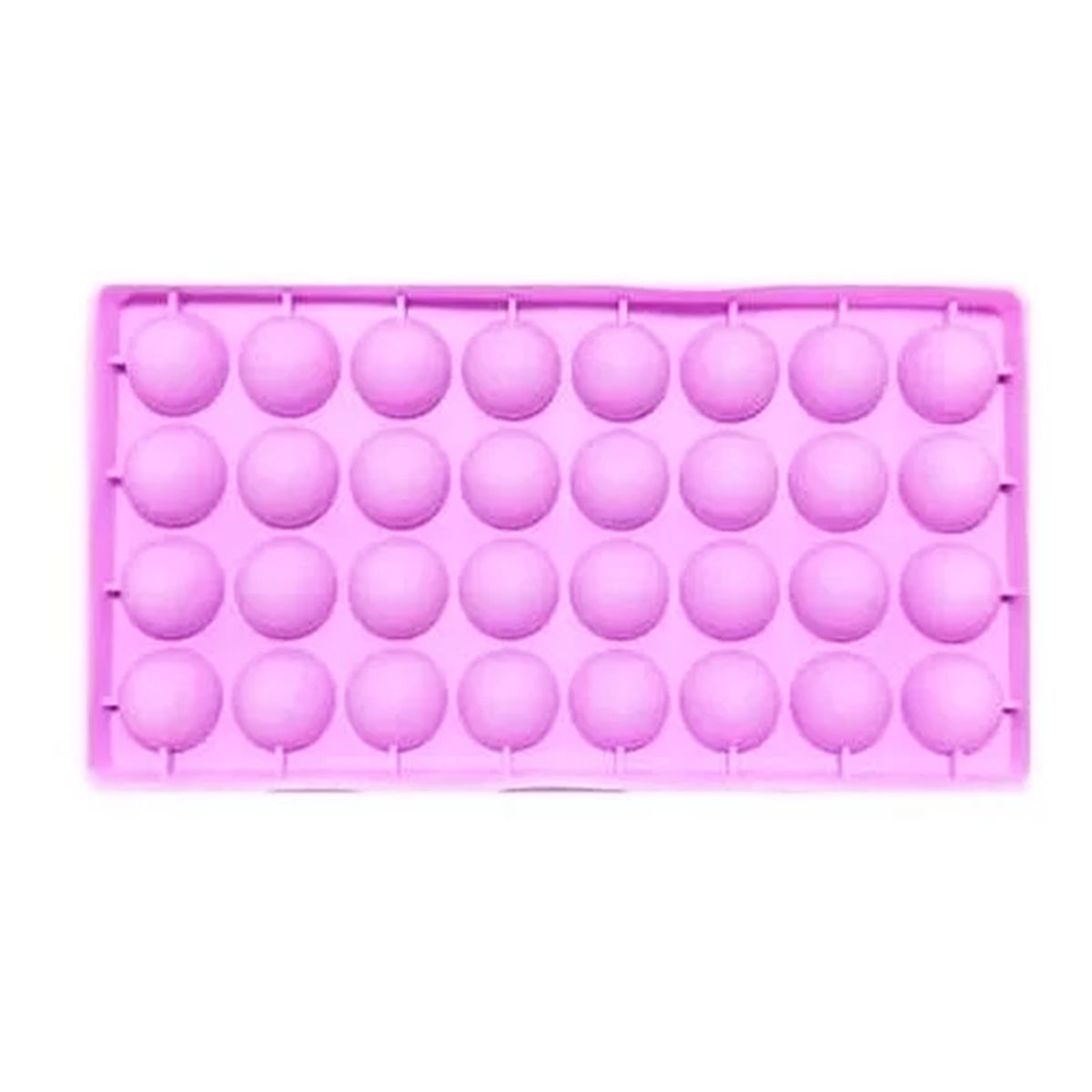 GENERICO - Molde De Silicona, Media Esfera 32 Esferas