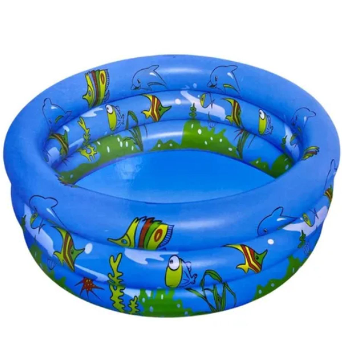 GENERICO - Piscina Inflable Para Niños De Peces 90 Cm