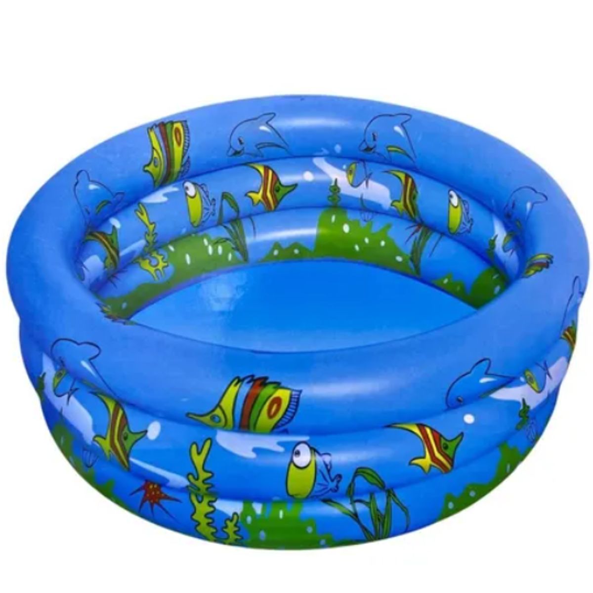 GENERICO - Piscina Inflable Para Niños De Peces 90 Cm