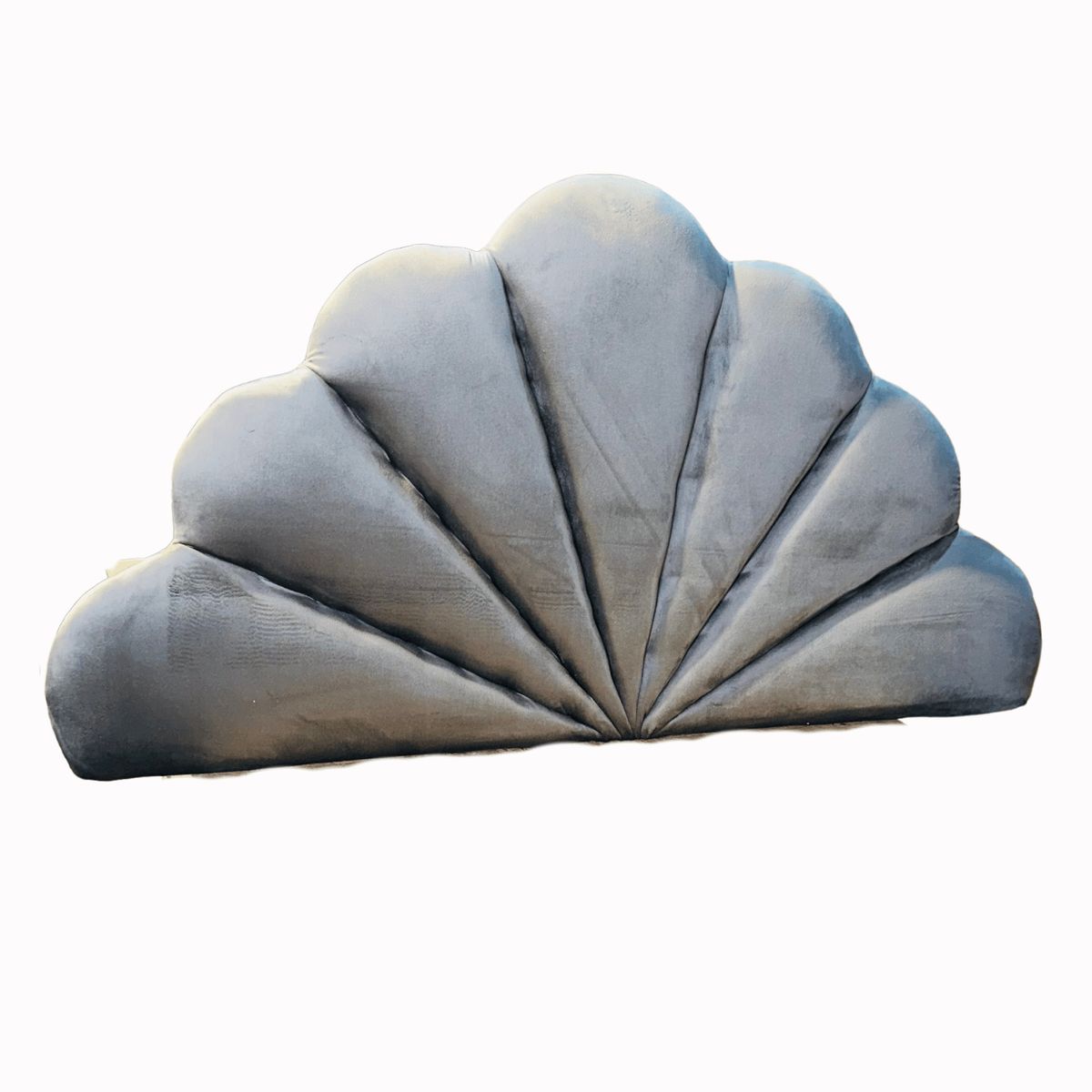 GENERICO - Respaldo Coral 1 1/2 Gris Felpa Muebles Rimar