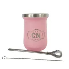 COSAS NUESTRAS - JUEGO DE MATE ACERO INOXIDABLE- Kit de 3 Piezas