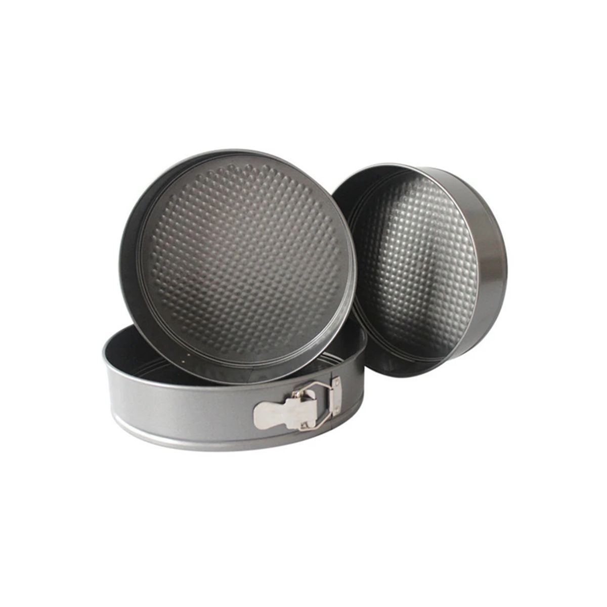 GENERICO - Molde Torta Desmontable Set 3 Pieza N°24/26/28 Cms