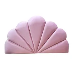 GENERICO - Respaldo Coral 1 1/2 Rosa Felpa Muebles Rimar