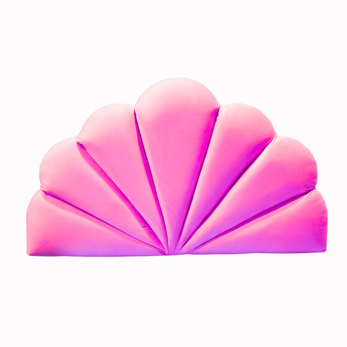 GENERICO - Respaldo Coral 1 1/2 Rosa Felpa  Muebles Rimar