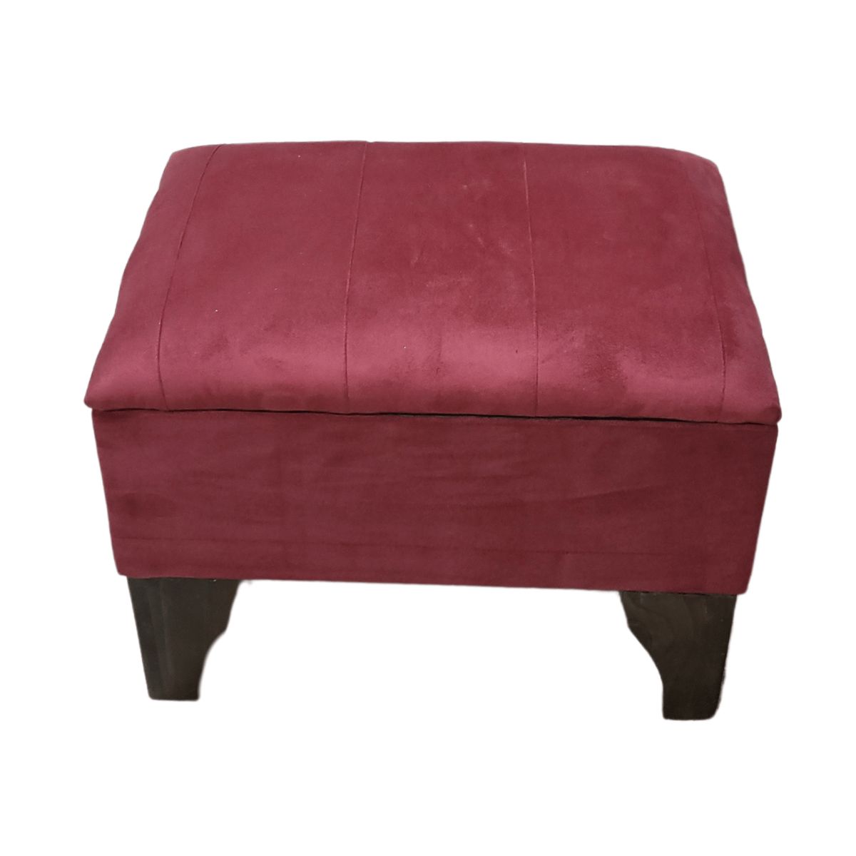 GENERICO - Baúl Tubular Ladrillo Felpa Muebles Rimar 60x40x45x20