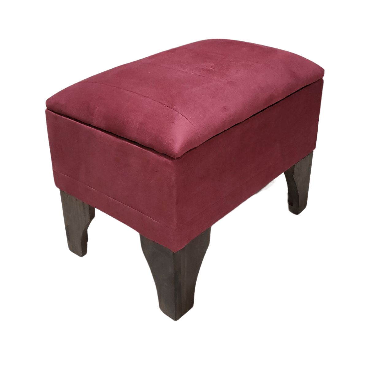 GENERICO - Baúl Tubular Ladrillo Felpa Muebles Rimar 60x40x45x20