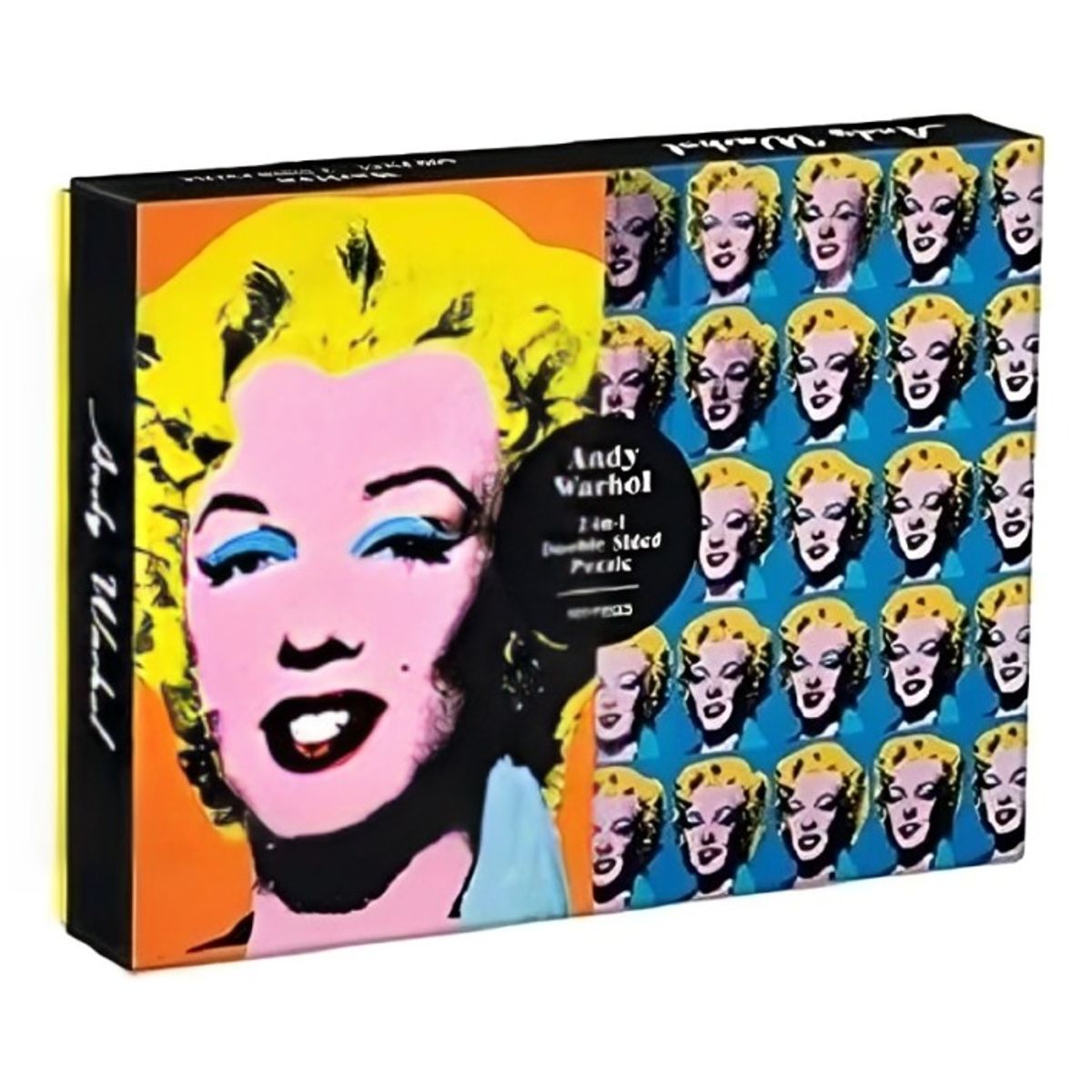 TOP10BOOKS - JUEGO Puzzle Doble Cara Andy Warhol Marilyn 500 Piezas