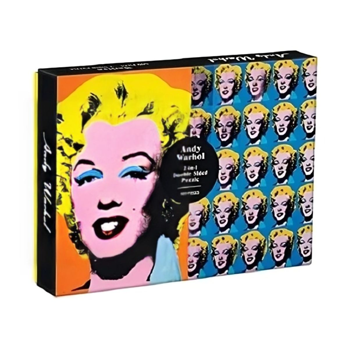 TOP10BOOKS - JUEGO Puzzle Doble Cara Andy Warhol Marilyn 500 Piezas