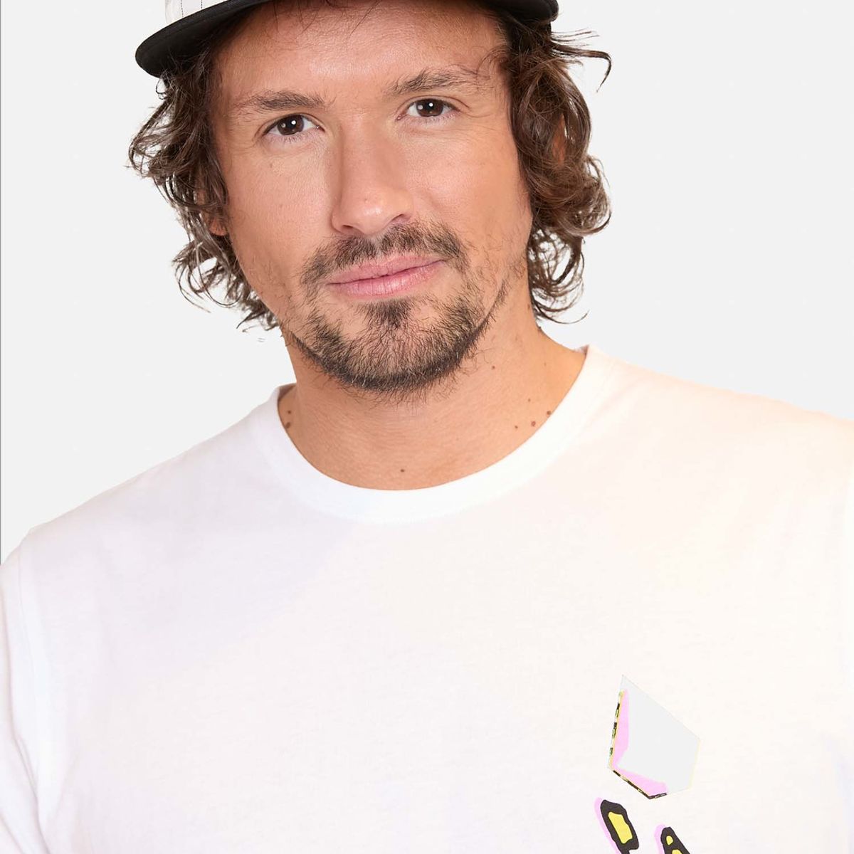 VOLCOM - Polera Manga Corta Sea Punk Blanco Hombre Volcom
