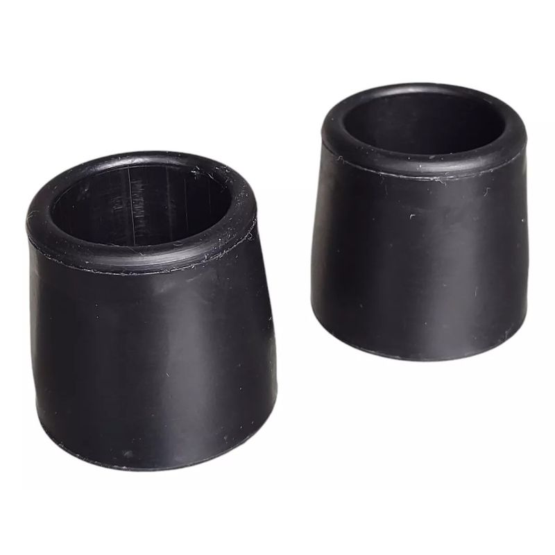 GENERICO - Regaton Base De Goma Para Repuesto Andador Pack 2 Unidades
