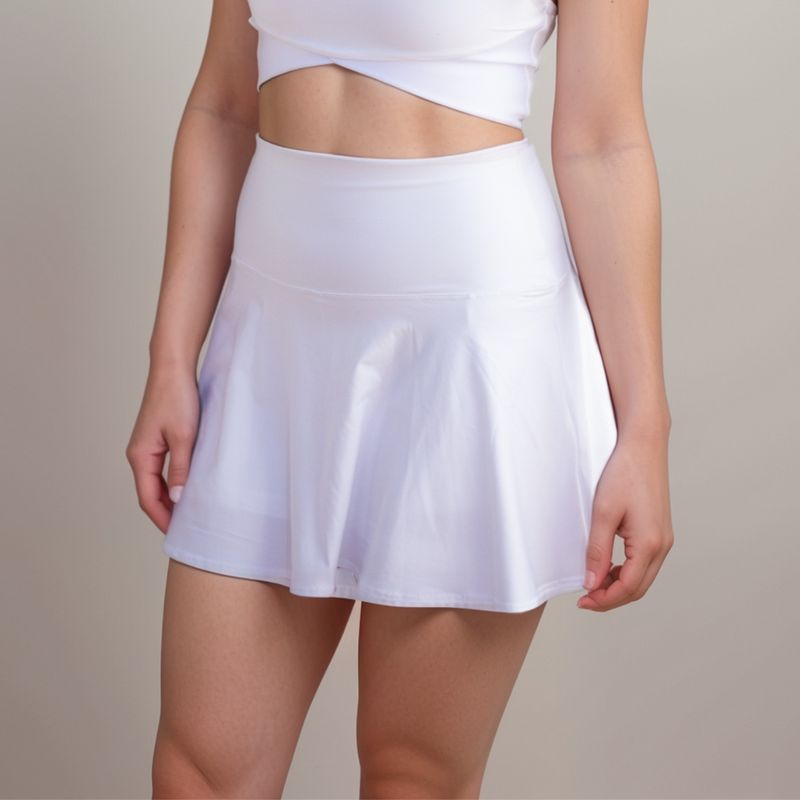 BIJOU - Falda deportiva White Bijou