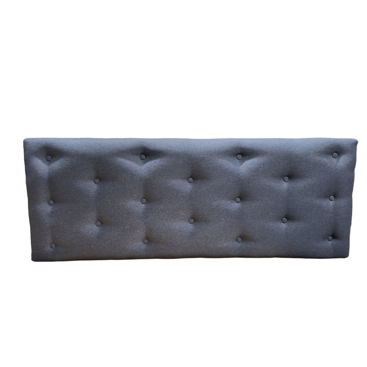 GENERICO - Respaldo 2 Plazas Gris Lino Muebles Rimar