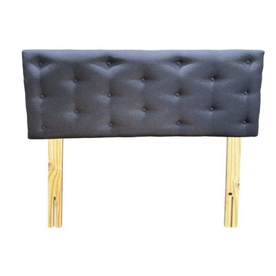 Imagen 2 del producto Respaldo 2 Plazas Gris Lino Muebles Rimar