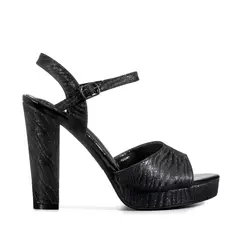 WEIDE - Sandalia Taco Fiesta Elegante Glitter Mujer YOU237
