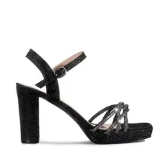WEIDE - Sandalia Fiesta Glitter Elegante Mujer YOU236