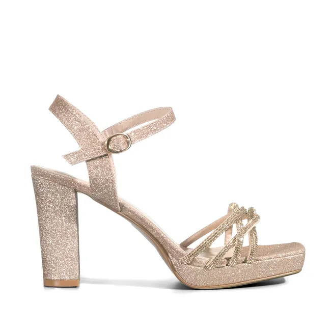 WEIDE - Sandalia Fiesta Glitter Elegante Mujer Weide YOU236