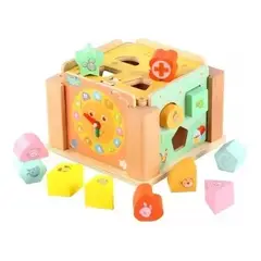 GENERICO - Juguete Cubos Madera Juego Didáctico Desarmable Motricidad