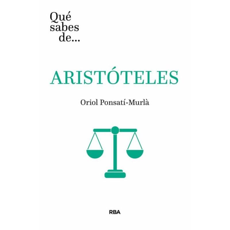 EDITORIAL CATALONIA - QUE SABES DE ARISTOTELES
