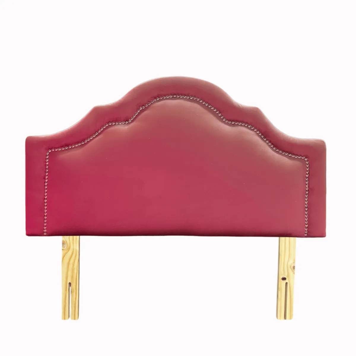 GENERICO - Respaldo Reina 1 1/2 Palo Rosa Felpa  Muebles Rimar