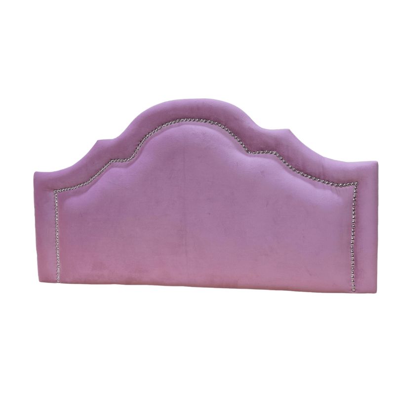 GENERICO - Respaldo Reina 1 1/2 Palo Rosa Felpa  Muebles Rimar