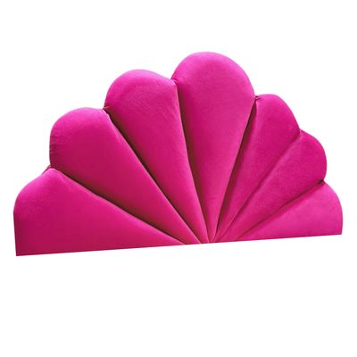 Imagen 2 del producto Respaldo Coral 1 1/2 Fucsia Felpa Muebles Rimar